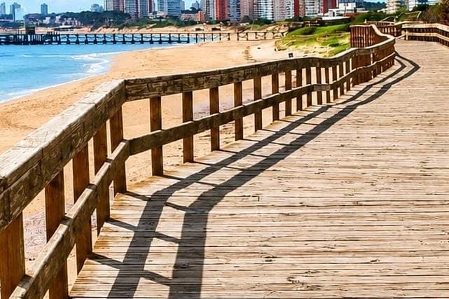 Accesos en Playa Mansa llevarán nombres de Espalter y Olmedo