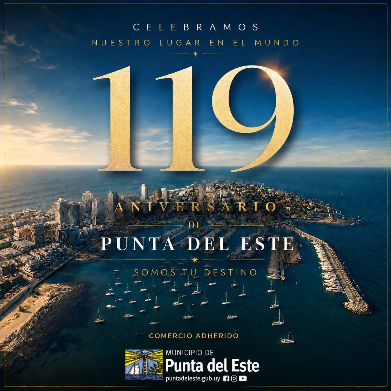 Punta del Este festeja un nuevo aniversario