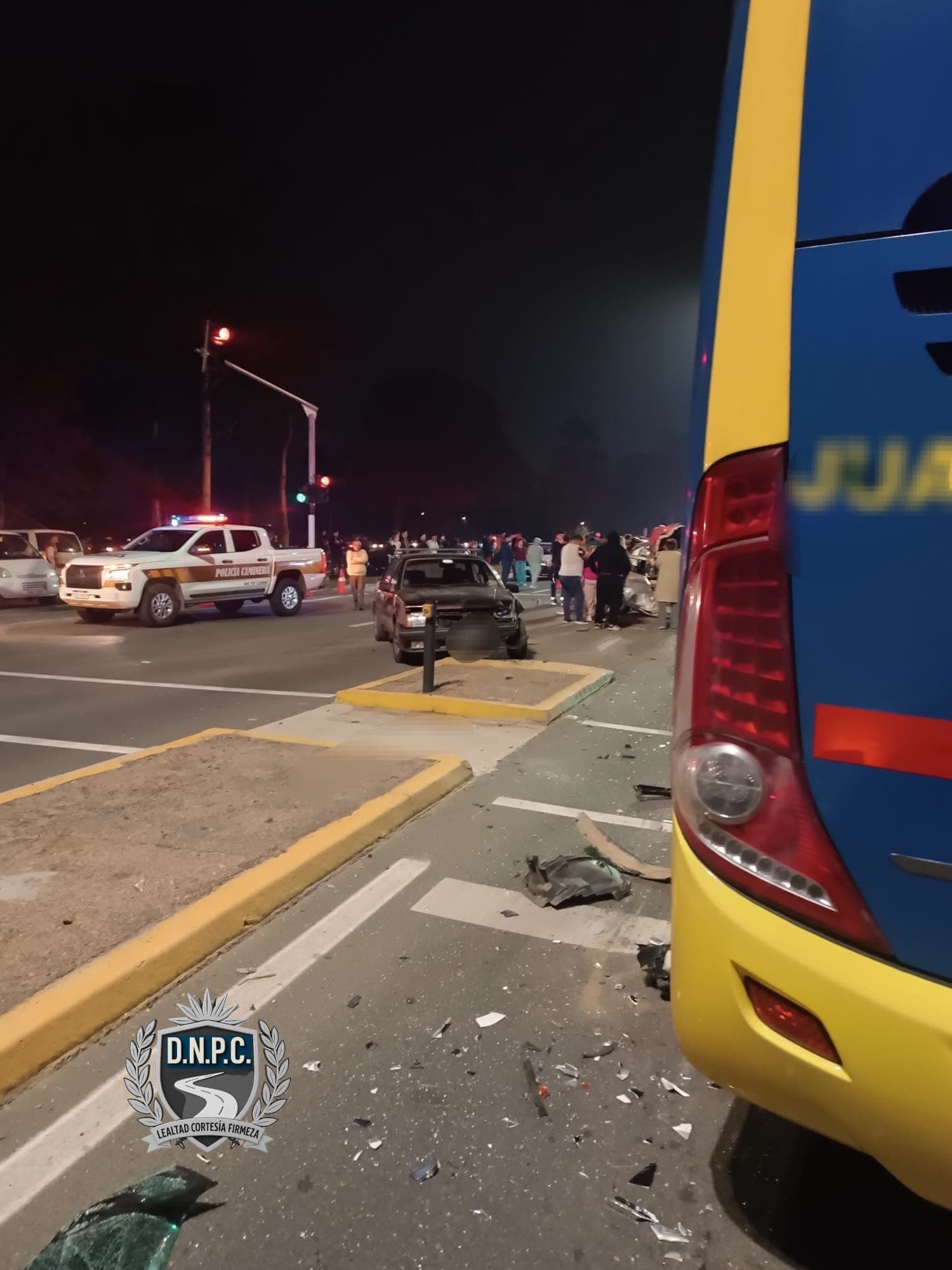 A pocas horas del anuncio de UNASEV sobre baja en accidentes noche fatal en las rutas dejó 5 fallecidos