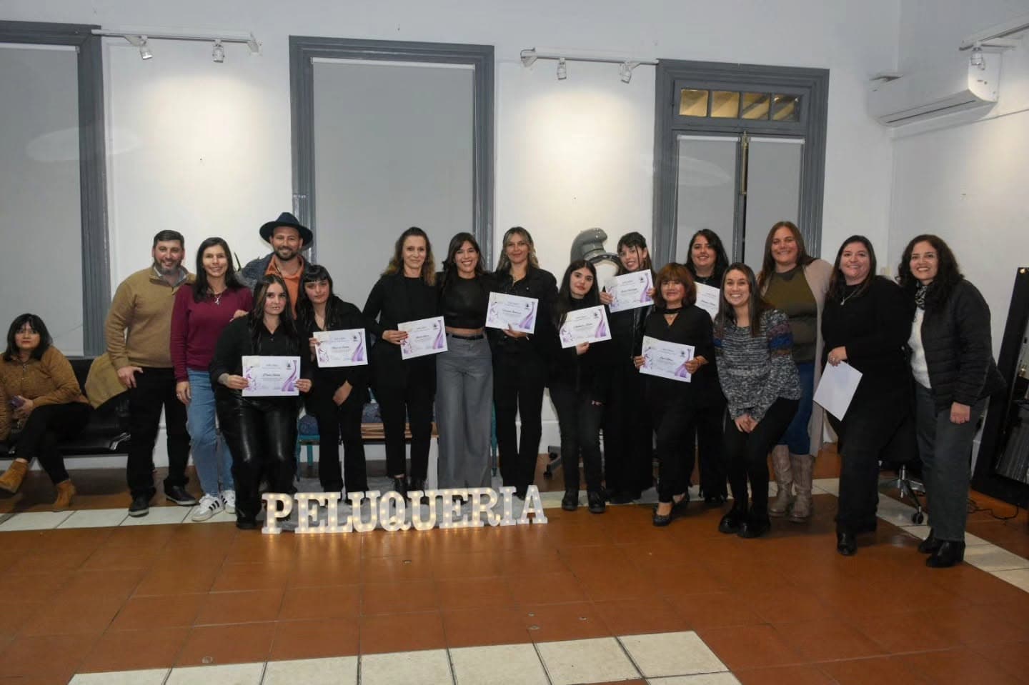 Finalizaron cursos de peluquería en Municipio de Maldonado