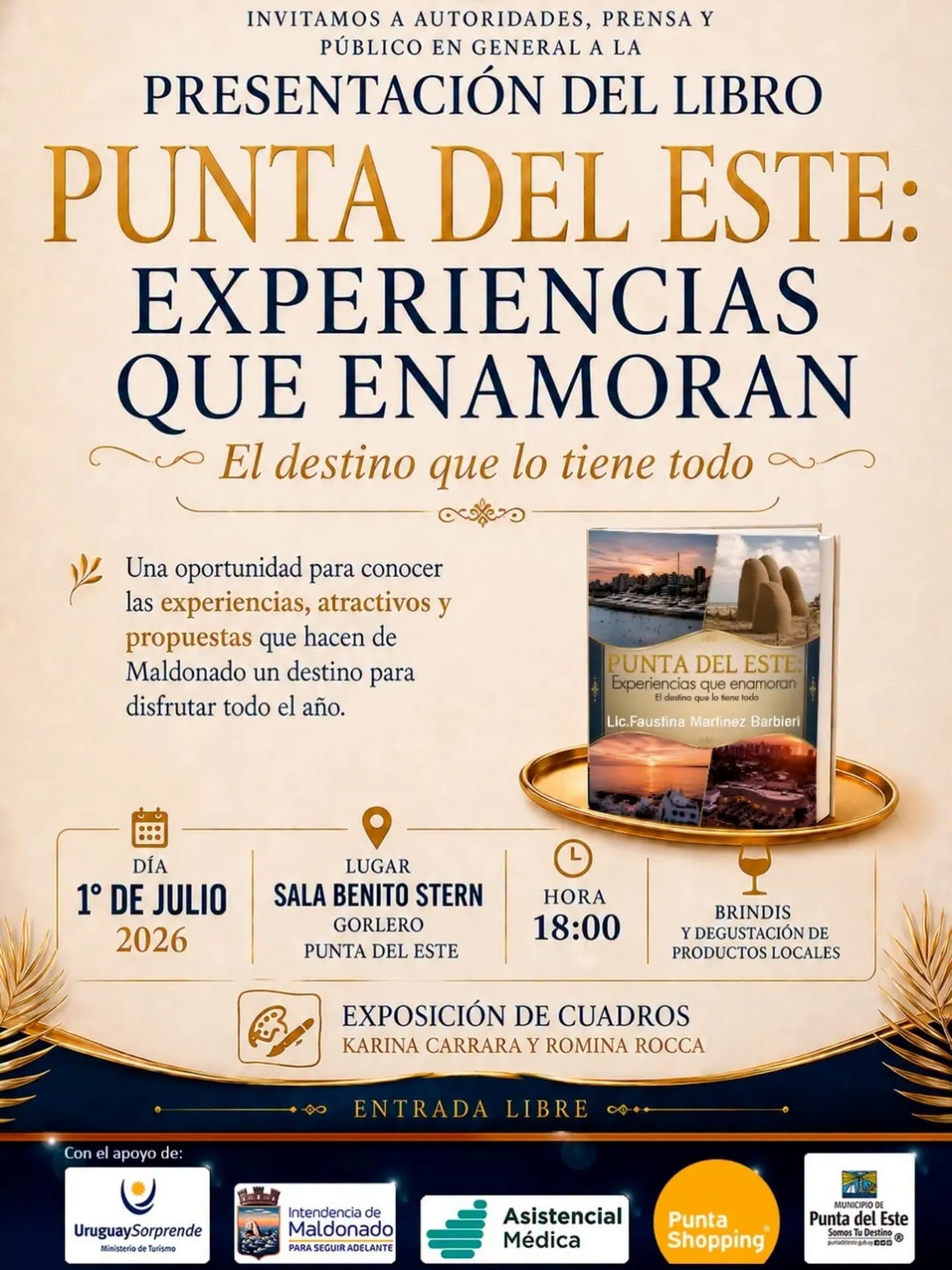 Presentan libro "Punta del Este: Experiencias que Enamoran"