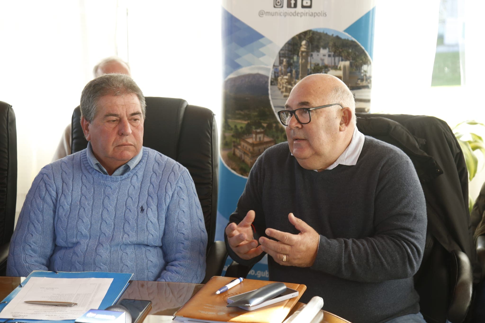 Abella se reunió con el Concejo del Municipio de Piriápolis
