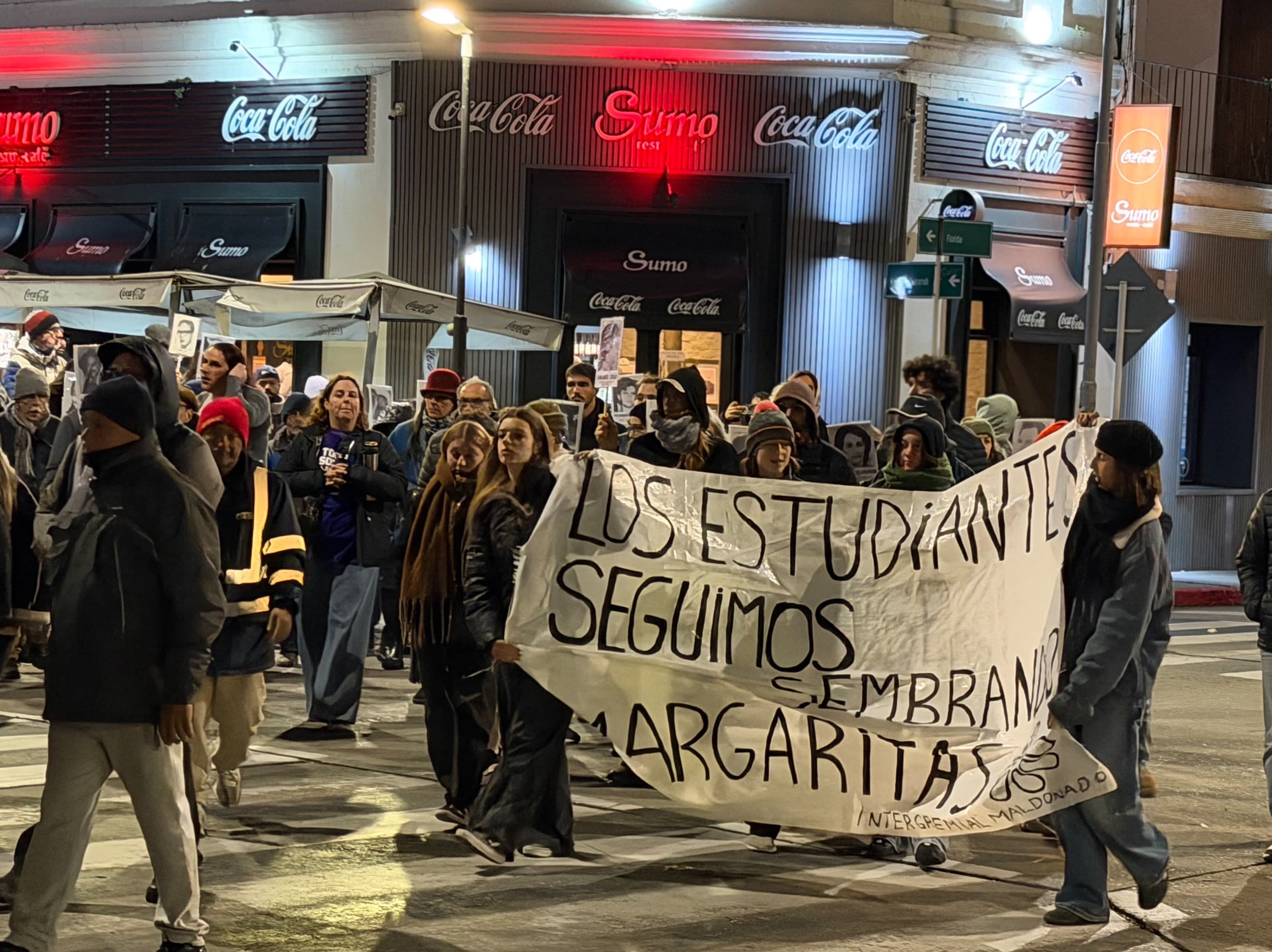 Marcha del silencio en Maldonado